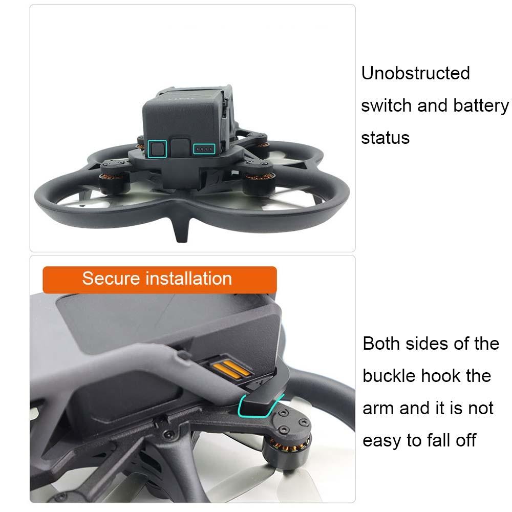 Anti Drop Buckle For Dji Avata Cqt Body Battery Reinforcement Device