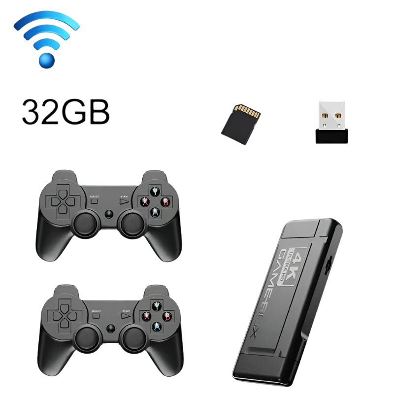 Wireless K9 Video Game Console With Double Battle And Built In Games 32 Gigabyte