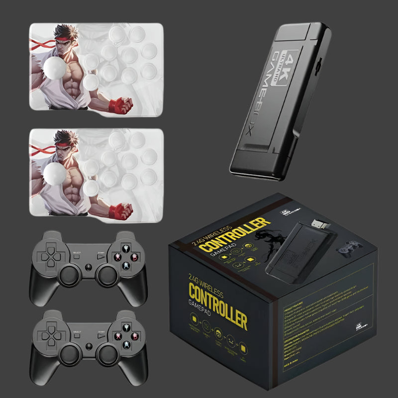 Wireless K9 Video Game Console With Double Battle And Built In Games 32 Gigabyte
