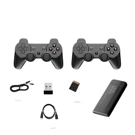 Wireless K9 Game Console With 15000 Built In Games For Tv Double Battle Simulation 64G