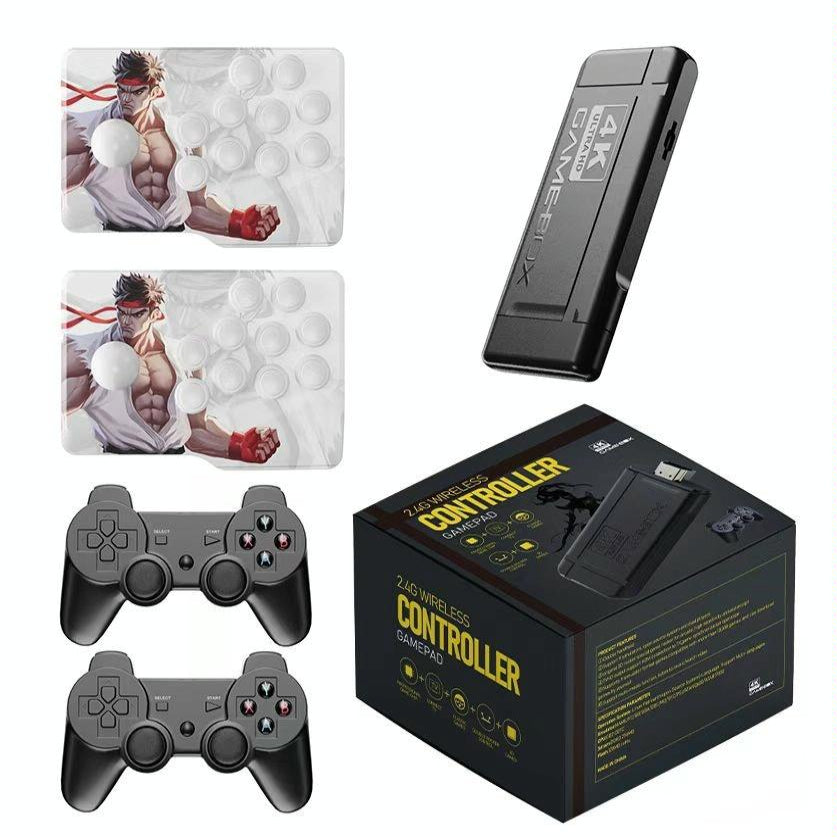 Wireless K9 Game Console With 15000 Built In Games For Tv Double Battle Simulation 64G