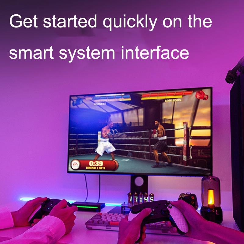 4K Hd Game Console With Wireless Joystick For Four Players Video Accessory