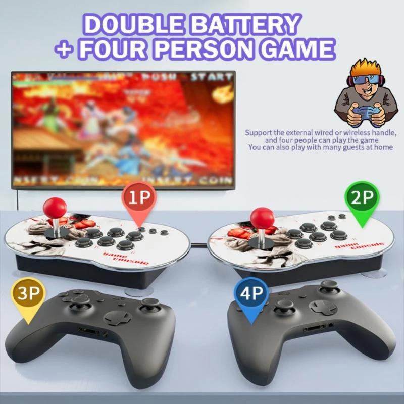 4K High Definition Television Console With Game Joystick Turret