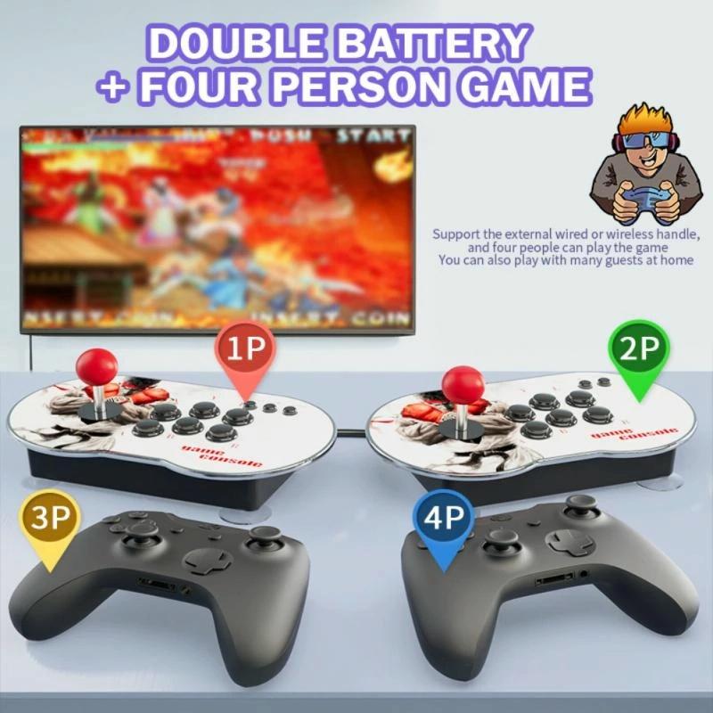 32 Gigabyte 4K Video Game Console With Built In Joystick And Ten Thousand Games
