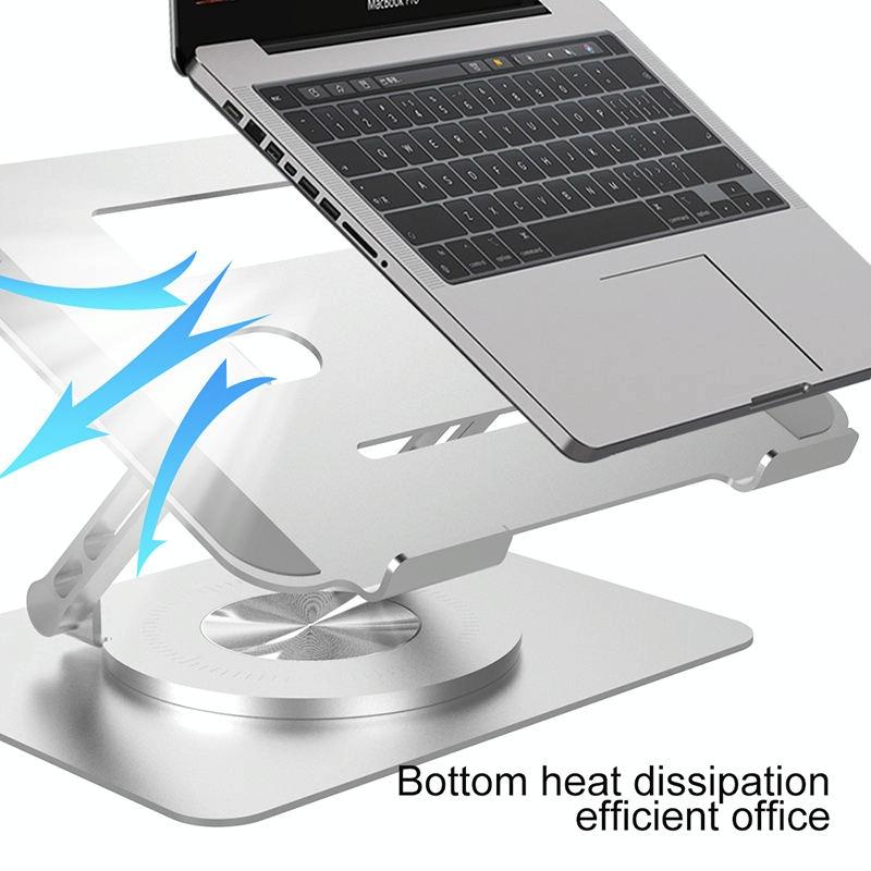 Foldable Rotating Laptop Cooling Stand Multifunctional