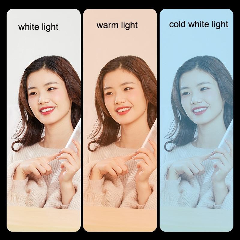 Beauty Live Fill Light For Mobile Phones Foldable Charging Model Guide