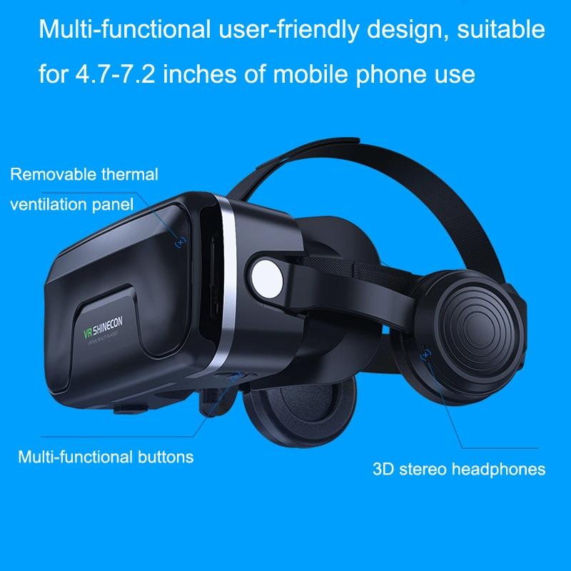 7Th Gen Vr Glasses Headset For 3D Virtual Reality Gaming