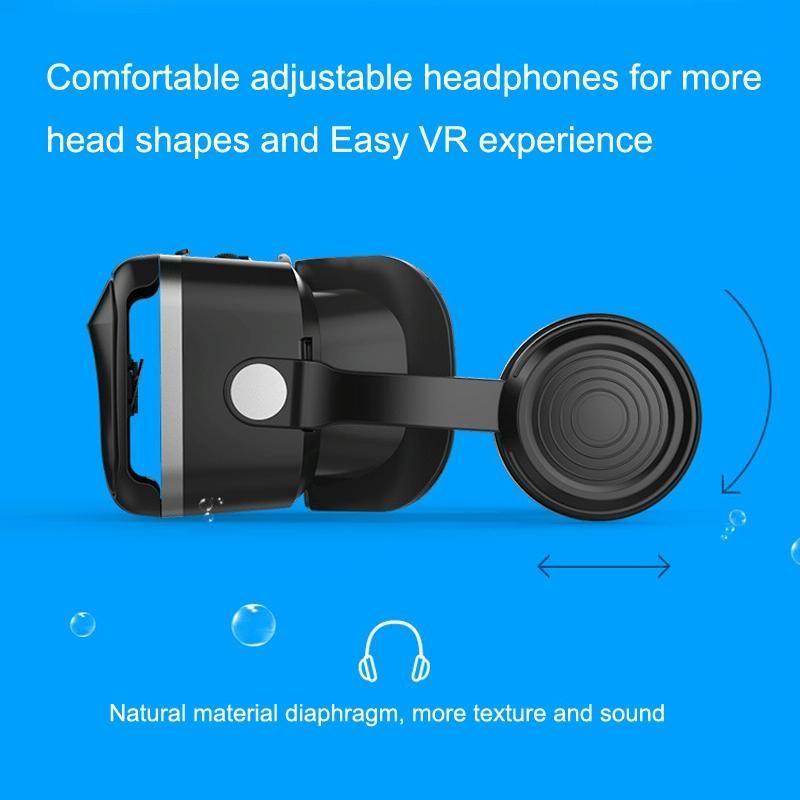 7Th Gen Vr Glasses Headset For 3D Virtual Reality Gaming