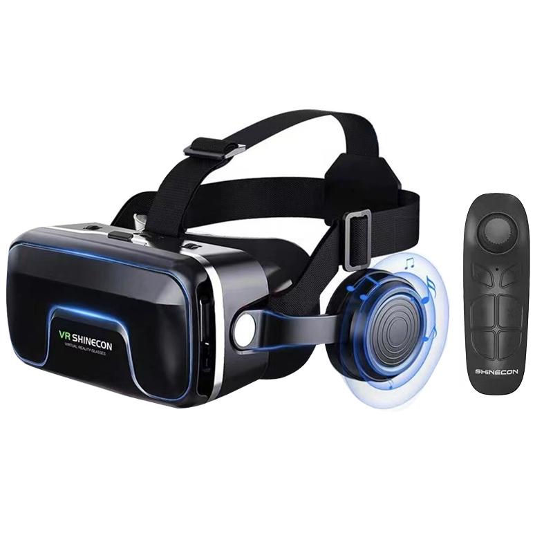 Virtual Reality Headset For 3D Gaming Seventh Generation With High Quality Lenses