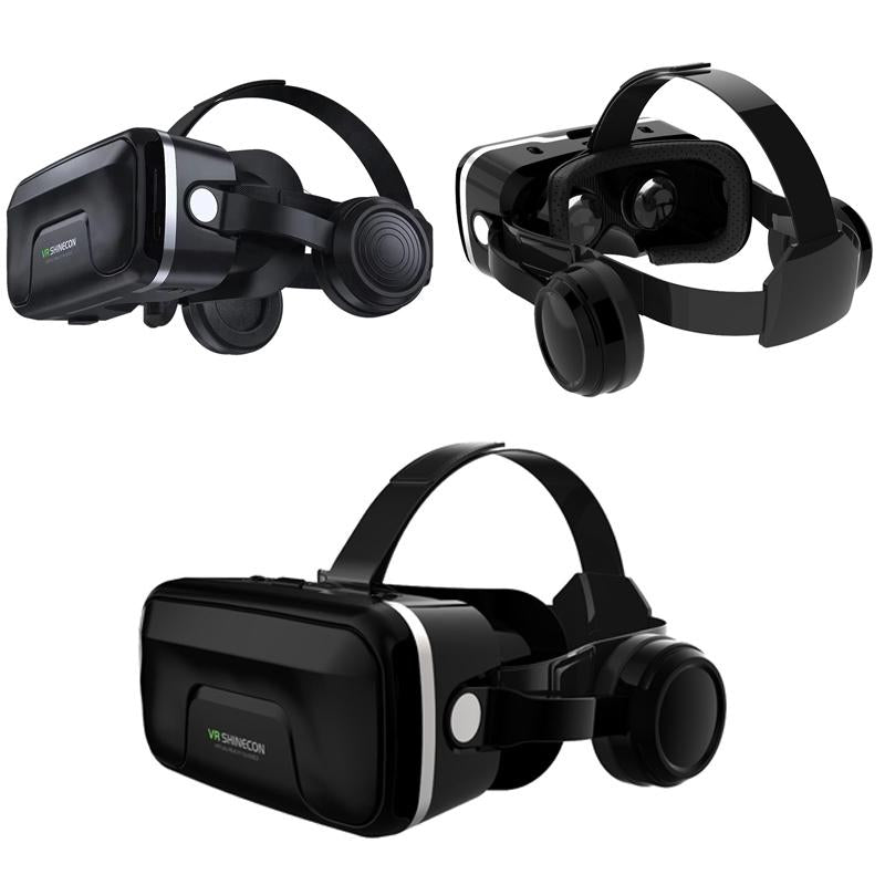 Virtual Reality Headset For 3D Gaming Seventh Generation With High Quality Lenses