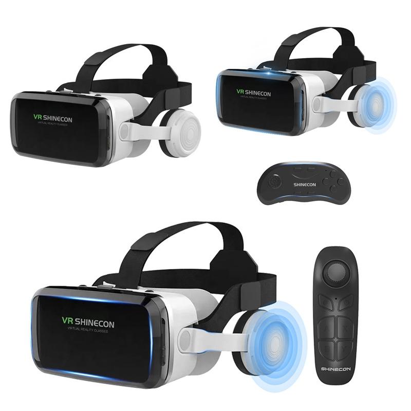 Wireless 3D Virtual Reality Headset Vrshinecon G04b For Movies And Gaming