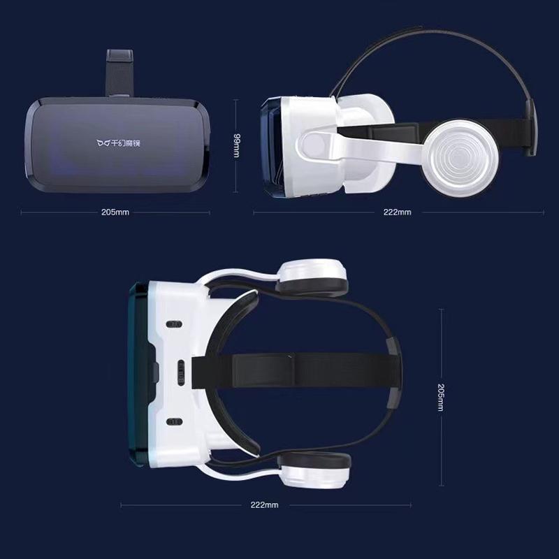 Wireless 3D Virtual Reality Headset Vrshinecon G04b For Movies And Gaming