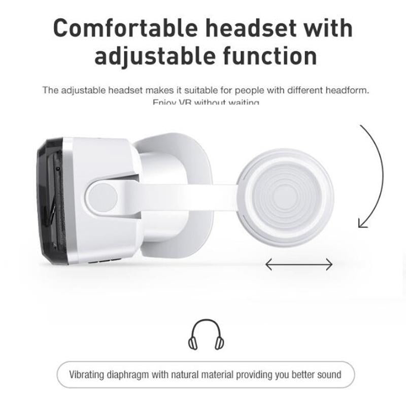 Wireless 3D Virtual Reality Headset Vrshinecon G04b For Movies And Gaming