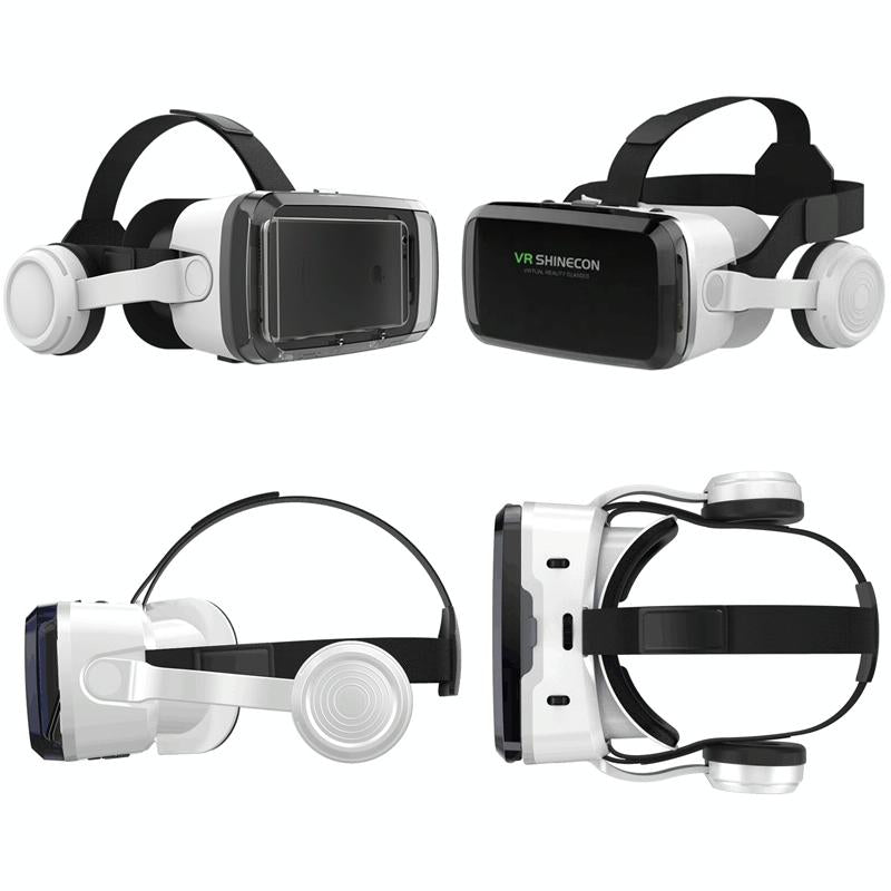 Wireless 3D Virtual Reality Headset With Bluetooth For Smartphones