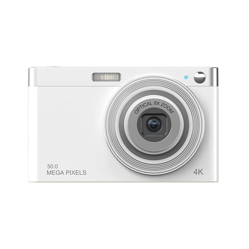 4K 8X Optical Zoom Telescopic Lens For Digital Cameras In White