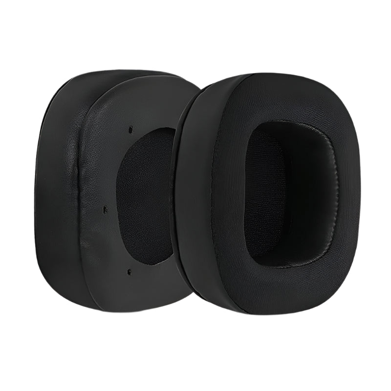 Breathable Headphone Covers Pair Ice Silk Black For Comfortable Listening