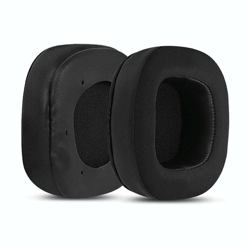 Breathable Headphone Covers Pair Ice Silk Black For Comfortable Listening