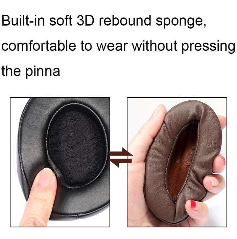 Soft And Breathable Headset Covers For Edifier W855bt In Black
