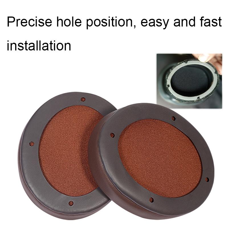 Soft And Breathable Headset Covers For Edifier W855bt In Black
