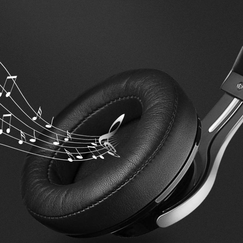 Soft And Breathable Headset Covers For Edifier W855bt In Black