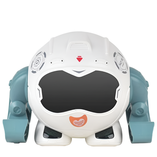 Smart Sound And Light Robot Toy In Green For Interactive Play Experience