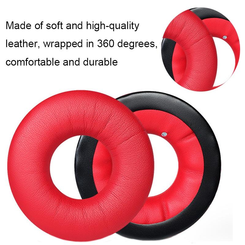 Red Headset Sponge Cover For Sennheiser Hd25 Series 1 Pair Comfort