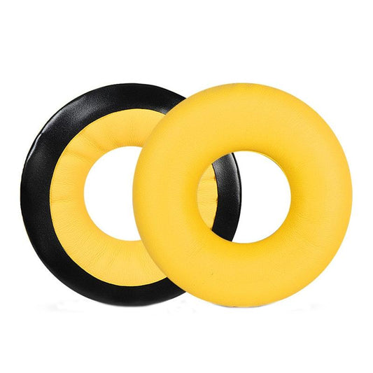 Yellow Headset Sponge Cover For Sennheiser Hd25 Series One Pair