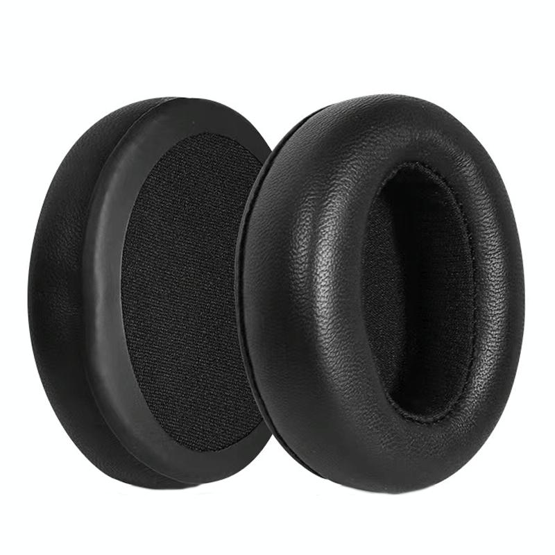 Soft Black Lambskin Headset Sponge Cover For Sennheiser Momentum 2 Pack