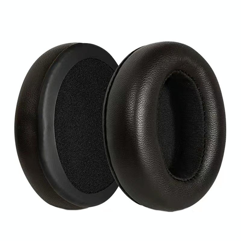 Soft Brown Lambskin Headset Sponge Cover For Sennheiser Momentum 2 Pieces