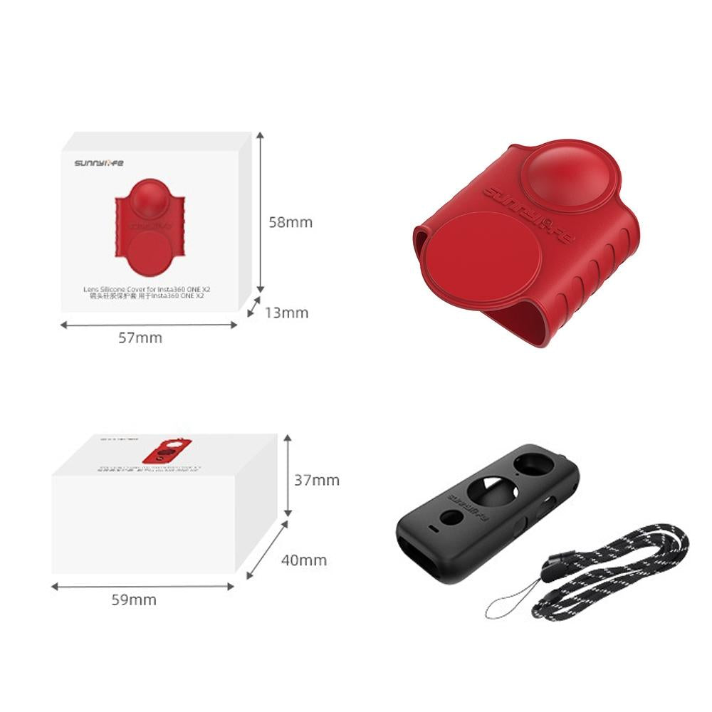 Silicone Protective Case For Insta360 One X2 Durable And Functional Design