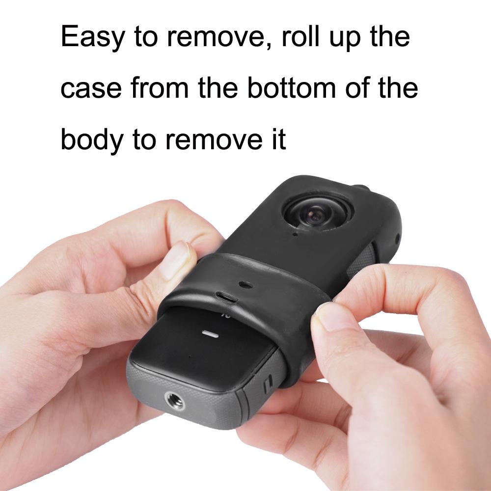 Silicone Protective Case For Insta360 One X2 Durable And Functional Design