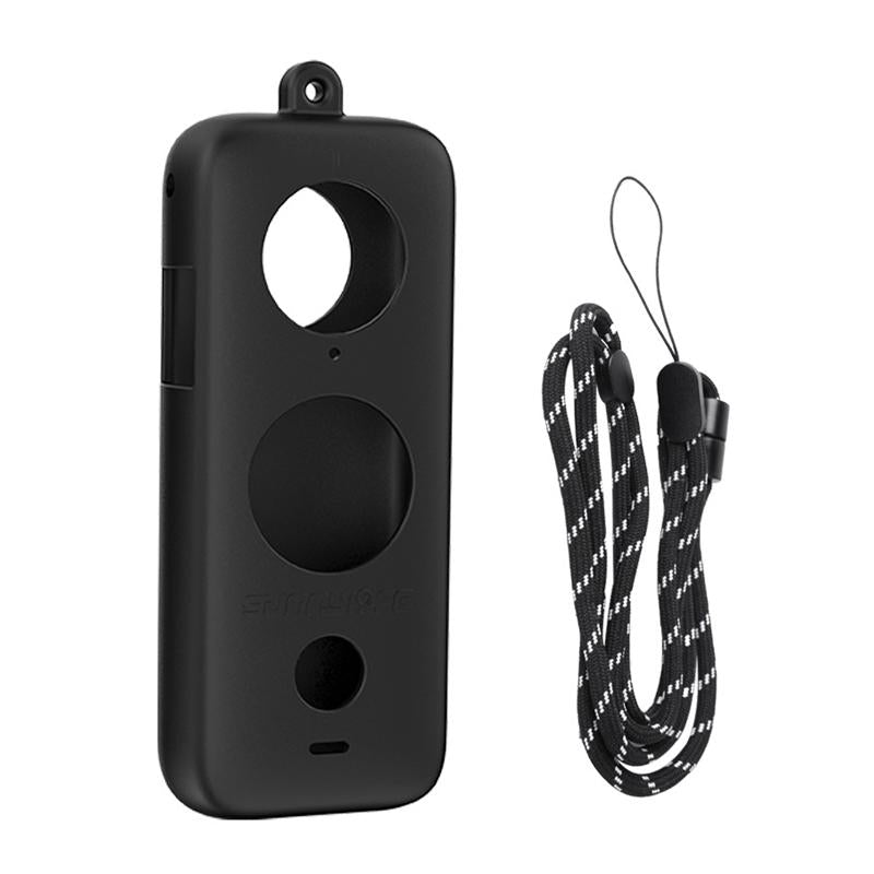 Silicone Protective Case With Lanyard For Insta360 One X2 Durable And Secure