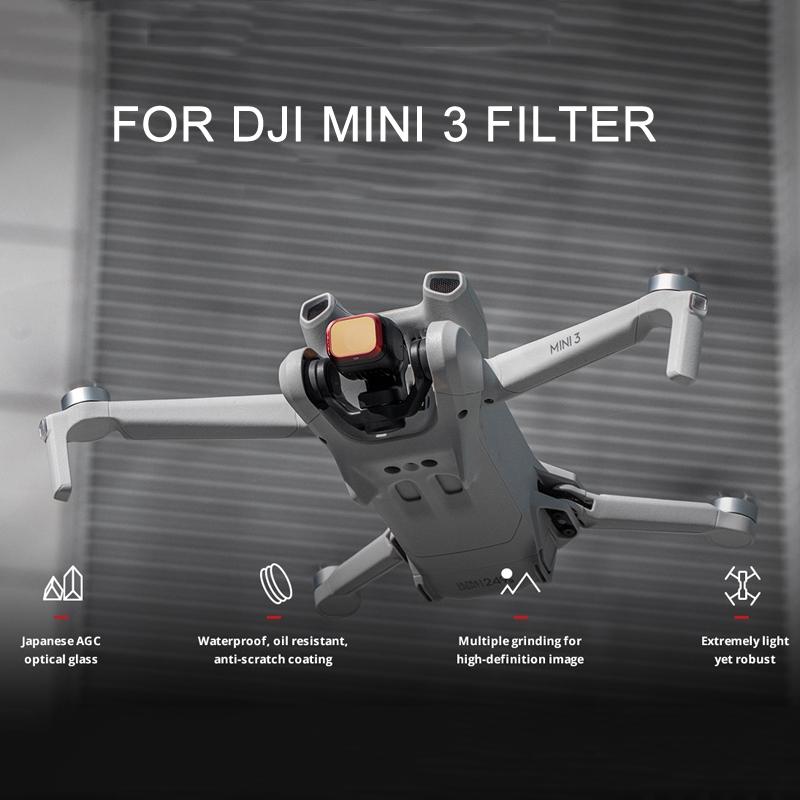 Uv Filter For Dji Mini 3 Drone With Aluminium Alloy Construction