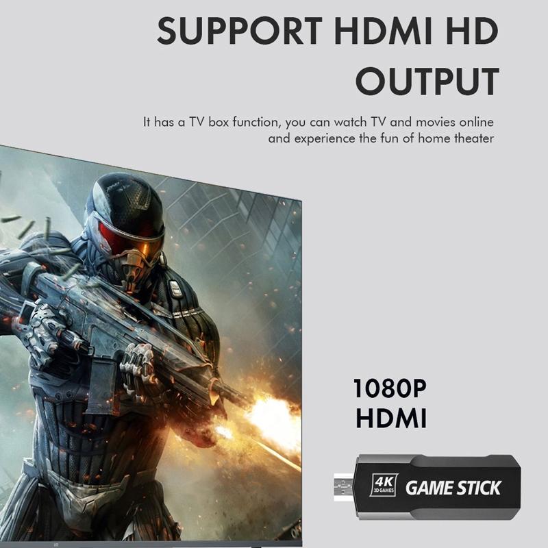 Wireless 4K Tv Game Console With 15000 Games 32Gb Storage For Ultimate Gaming Experience