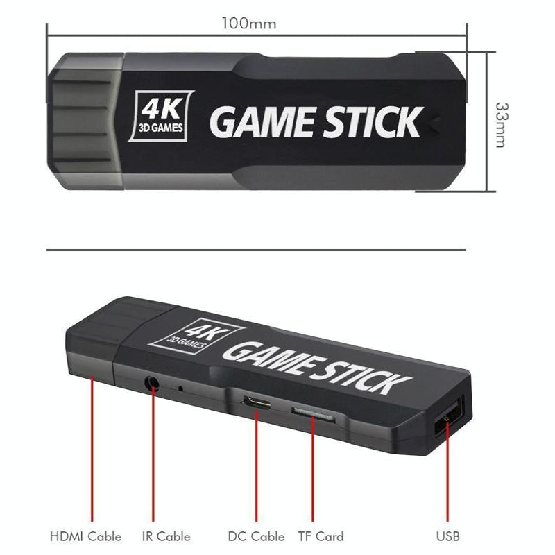 Wireless 4K High Definition Television Game Console With Thirty Thousand Games