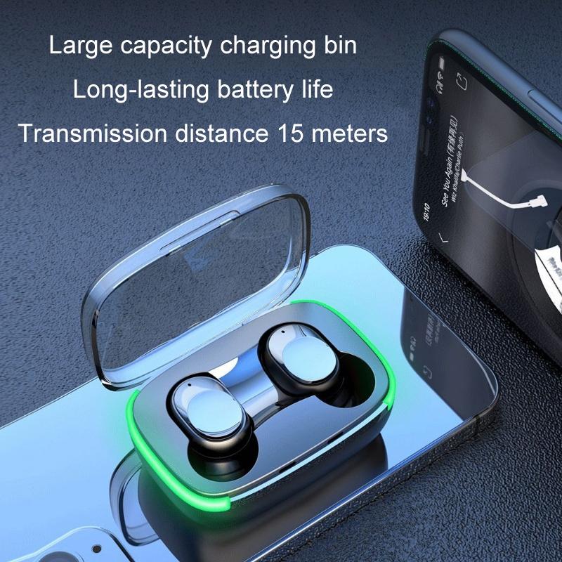 Wireless In Ear Gaming Headphones With Breathing Light Y60 Tws 5.1