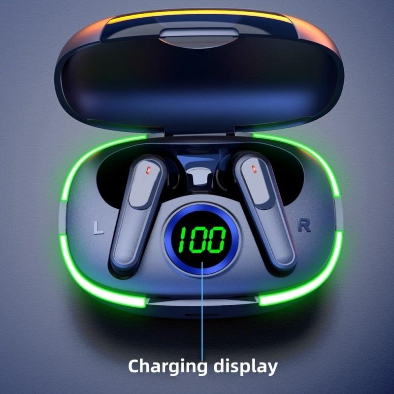 Wireless True Stereo Bluetooth Earphones With Noise Reduction For Sports And Gaming