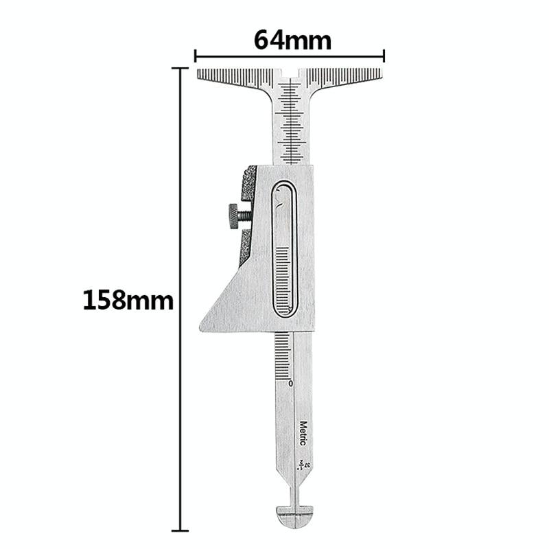 Weld Seam Welding Gauge Wrong Side Ruler For Accurate Measurements