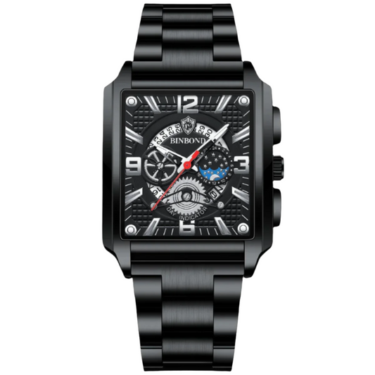 Veile Studios Square Men Multifunctional Quartz Elegant Watch