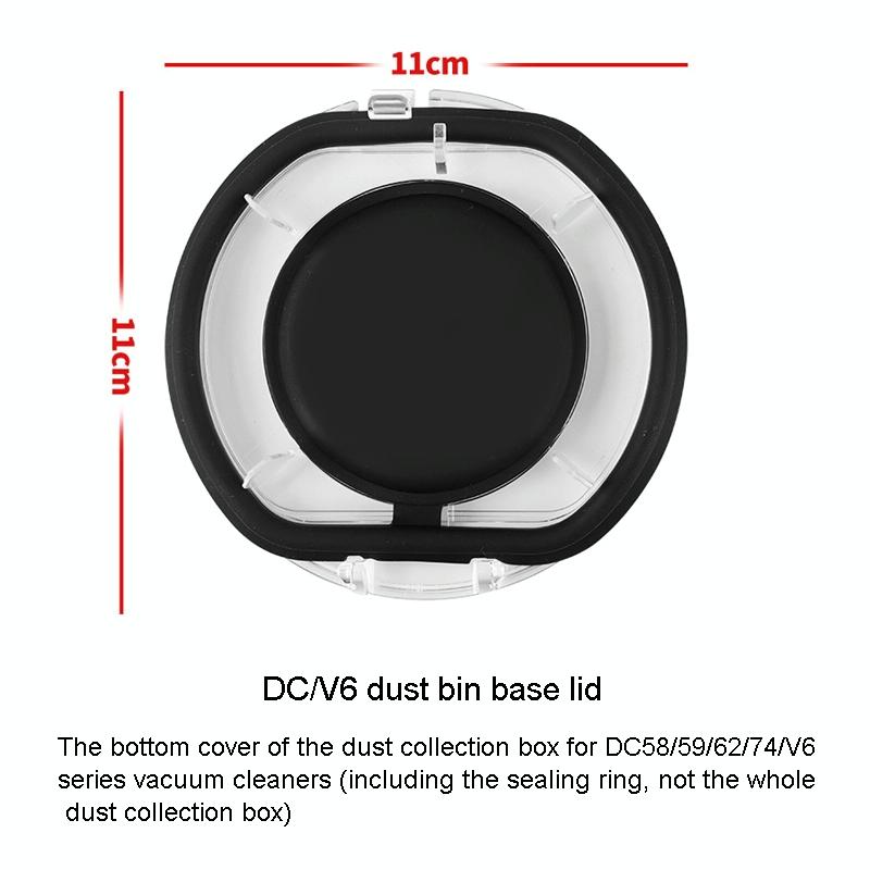 Dyson V6 Vacuum Cleaner Dust Bin Lid Replacement Accessory Component