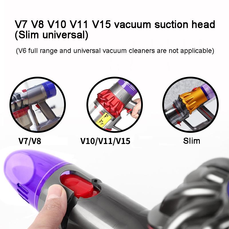 Universal Vacuum Suction Nozzle Brush Head For Dyson V7 V8 V10 V11 V15 Models