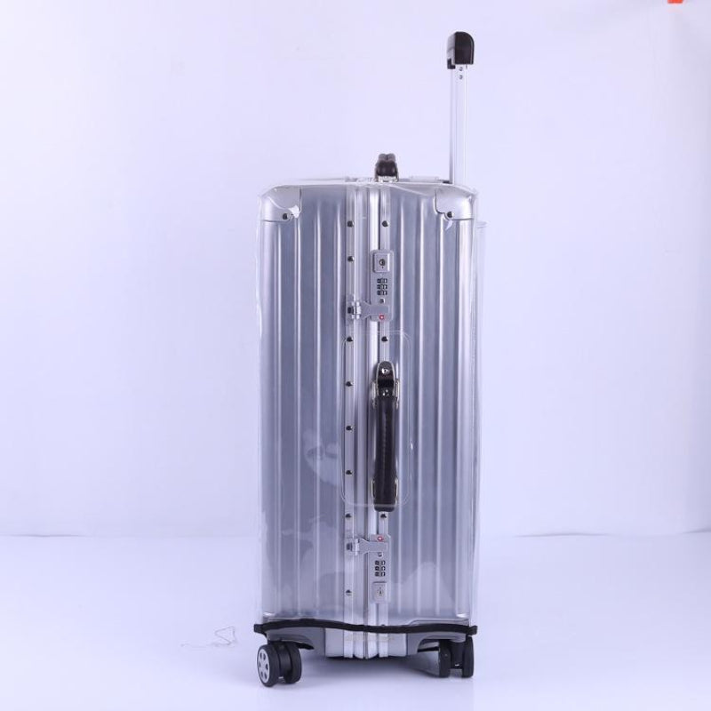 Waterproof Transparent Pvc Trolley Suitcase Cover Twenty Two Inch Rimless