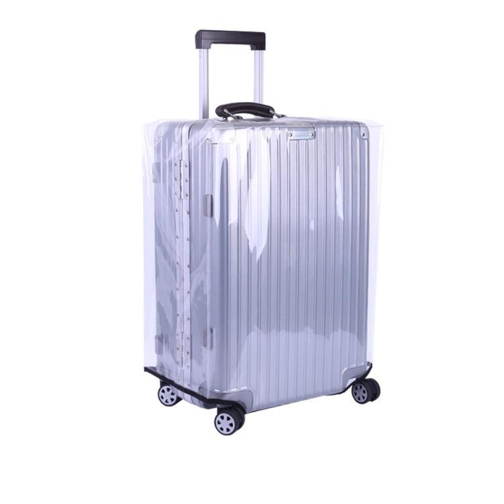 Transparent Waterproof Pvc Trolley Suitcase Cover For 24 Inch Luggage