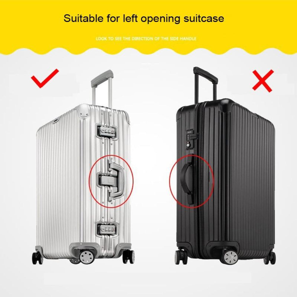 Transparent Waterproof Pvc Trolley Suitcase Cover For 24 Inch Luggage