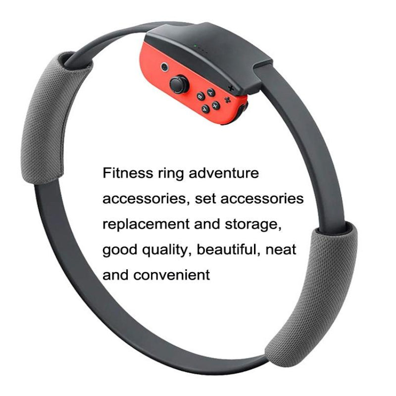 Switch Fitness Ring Storage Bag In Grey For Organised Adventure Accessories