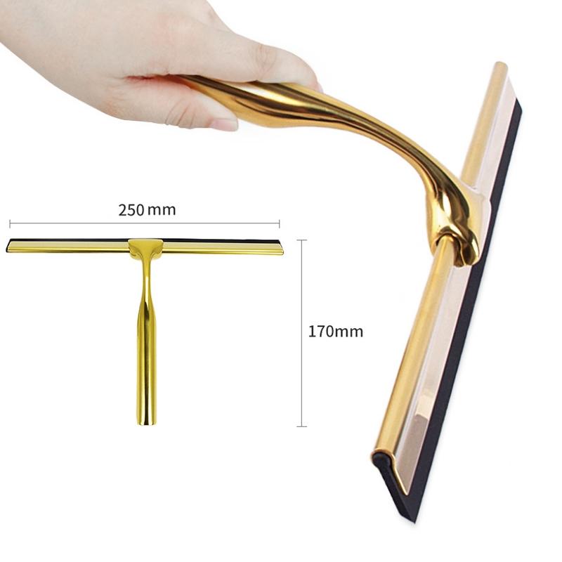 Stainless Steel Window Wiper With Square Hook For Household Cleaning Tasks