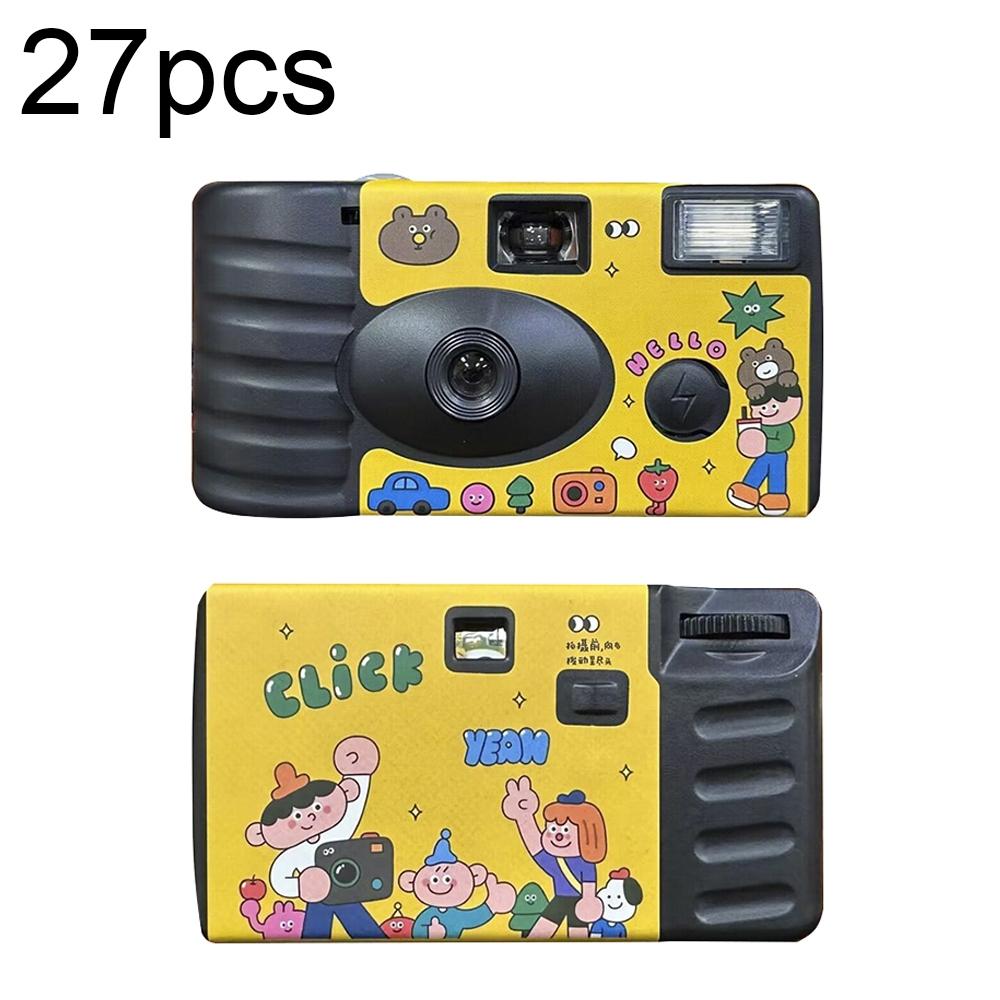 27 Retro Film Camera Waterproof Decorative Stickers For Arts And Crafts