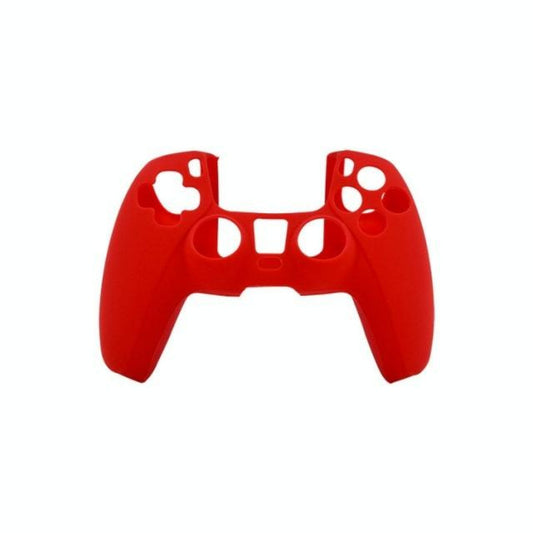 Red Silicone Protective Cover For Playstation 5 Controller
