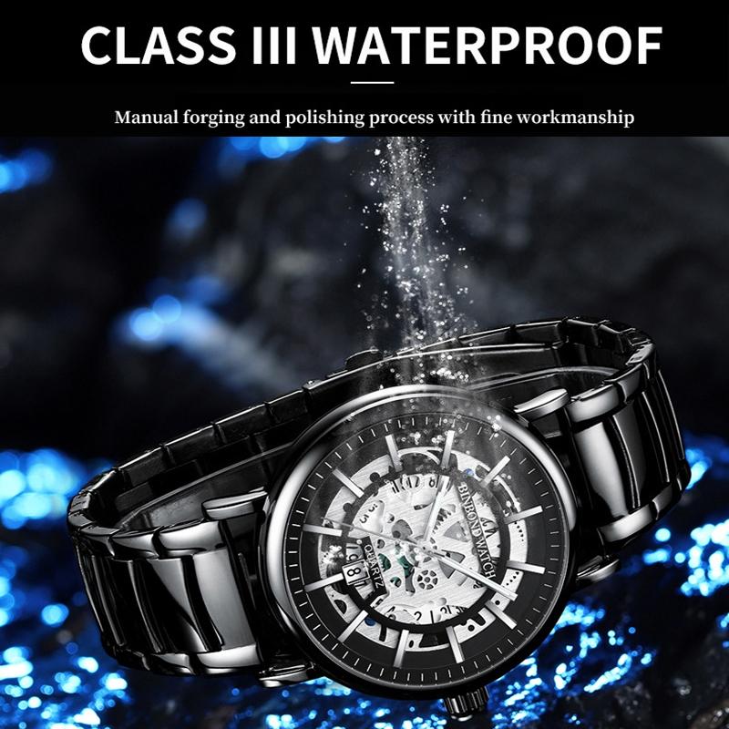 Veile Studios Serrano Au Waterproof Luminous Quartz Watch Multifunctional Stylish Durable Timepiece