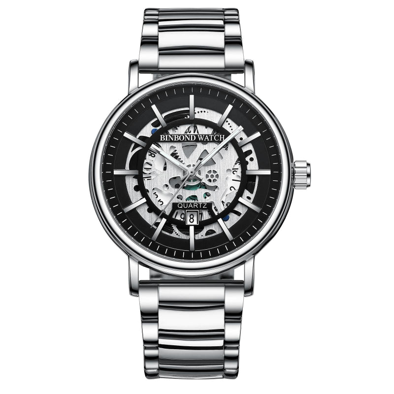 Waterproof Luminous Quartz Watch Multifunctional Stylish Durable Timepiece